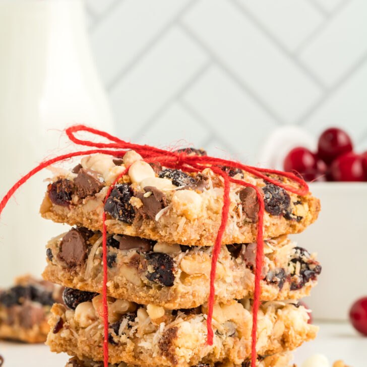 7 Layer Cranberry Magic Bars