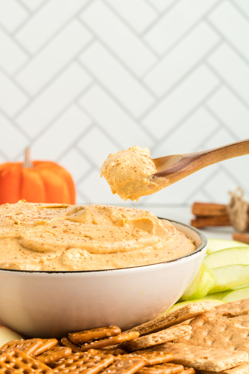 Pumpkin Pie Cheesecake Dip » The Denver Housewife