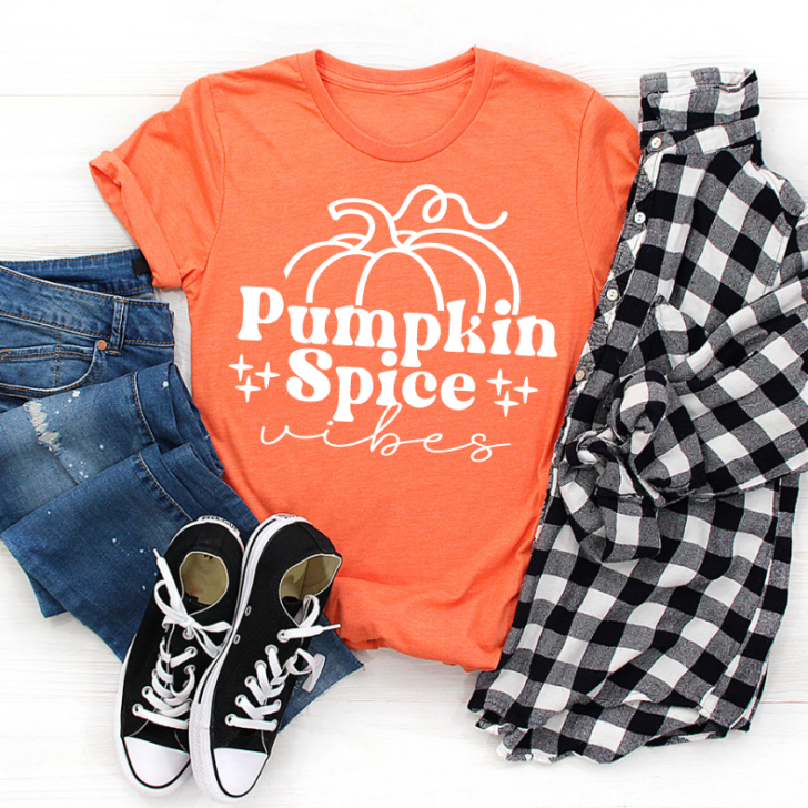 Pumpkin Spice Vibes Free SVG