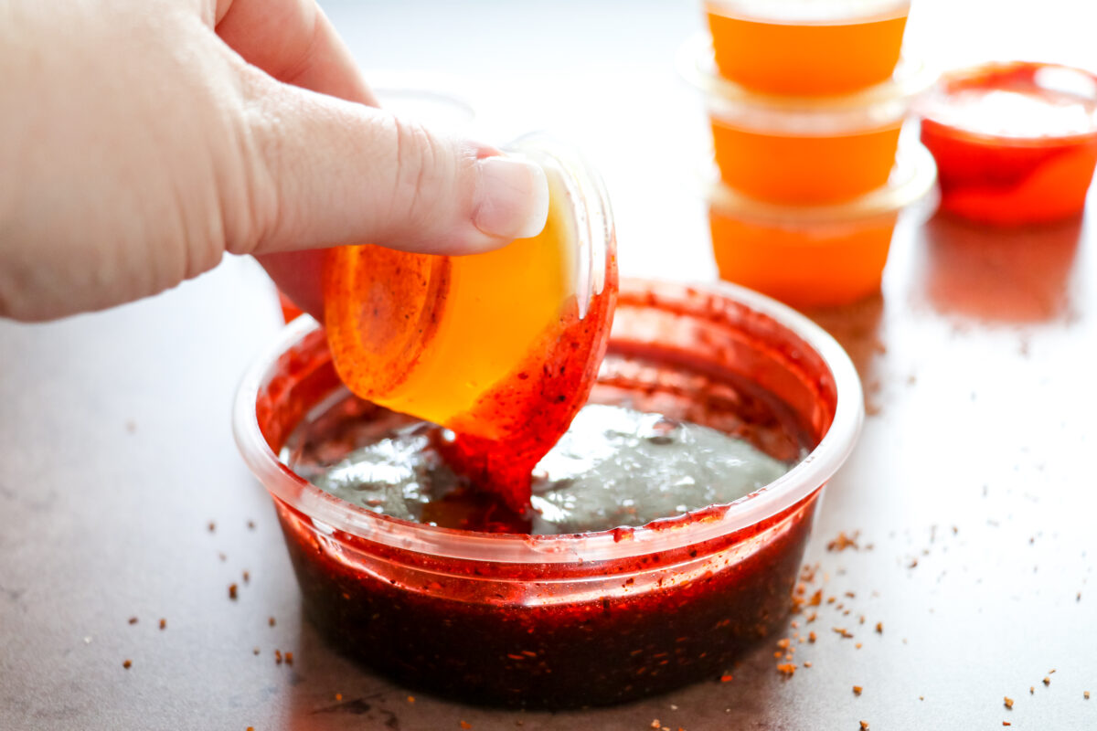 Chamoy Mexican Candy Jello Shots » The Denver Housewife