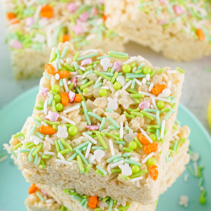 Allergy Friendly Easter Rice Krispy Treats