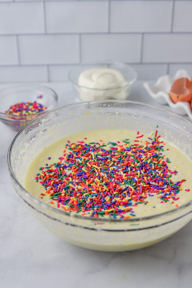 Cake Batter Waffles » The Denver Housewife