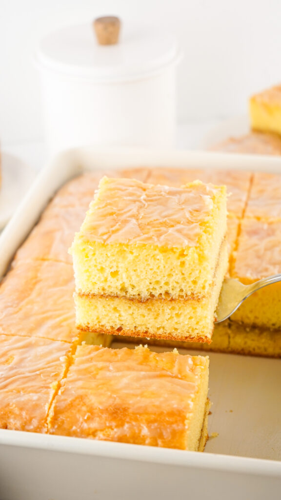 Homemade Yellow Butter Cake – Modern Honey