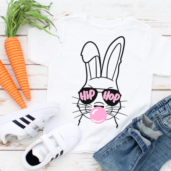 Hip Hop Bunny SVG