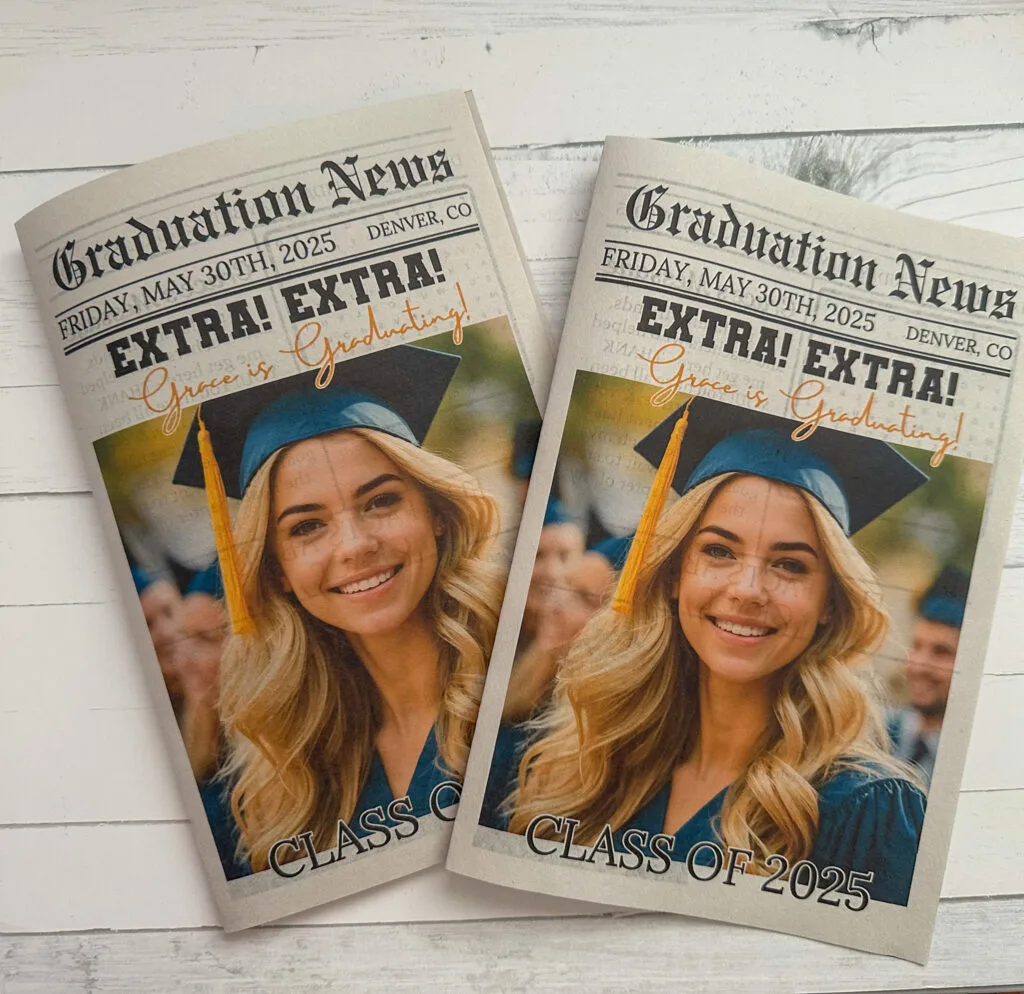 Graduation Newspaper Tutorial