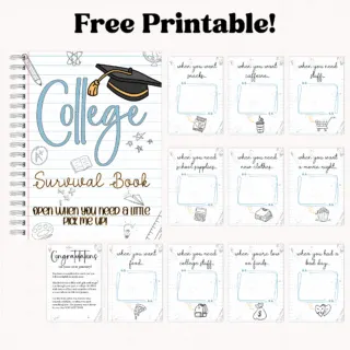 Free Printable College Gift Card Book