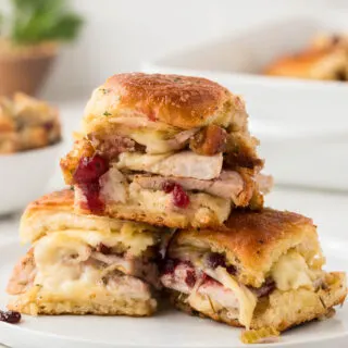 Leftover Thanksgiving Turkey Sliders